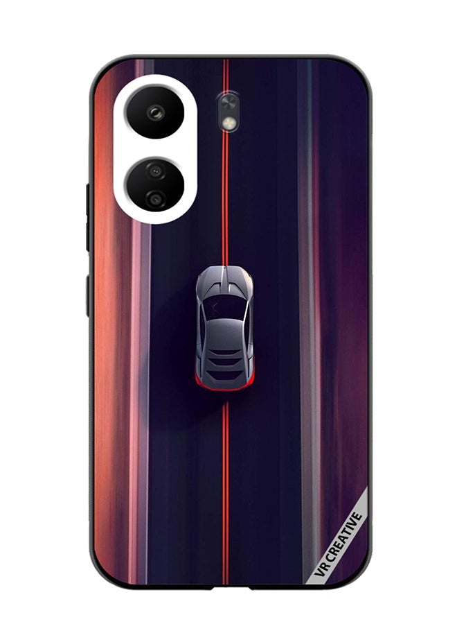 VR CREATIVE Protective Case Cover For Xiaomi Redmi 13C Car Design Multicolour - Image 1
