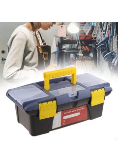 Vroxy Vroxy Adjustable Multipurpose Plastic Storage Box Mini Hardware Tool Kit Box to Keep Your Organized Tools Screwdriver Wrench Stationary Home Stuff Storage Plastic Box 1Pcs  - Image 5