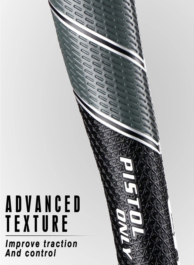 CHAMPKEY Premium Pistol Golf Putter Grip | Lightweight and Comfortable Golf Grips | Advanced Texture Control and High Feedback Golf Putter Grips(Gray, Standard) - Image 4