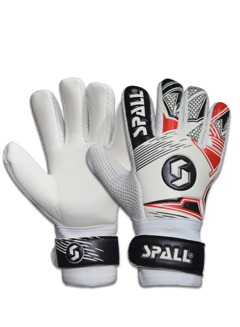 سبال قفازات حارس مرمى كرة القدم، قفازات احترافية غير قابلة للانزلاق لحارس المرمى، مع قبضة قوية وحماية، مسامية ومقاومة للاهتراء وقفازات حارس المرمى الواقية للشباب والكبار - Image 1