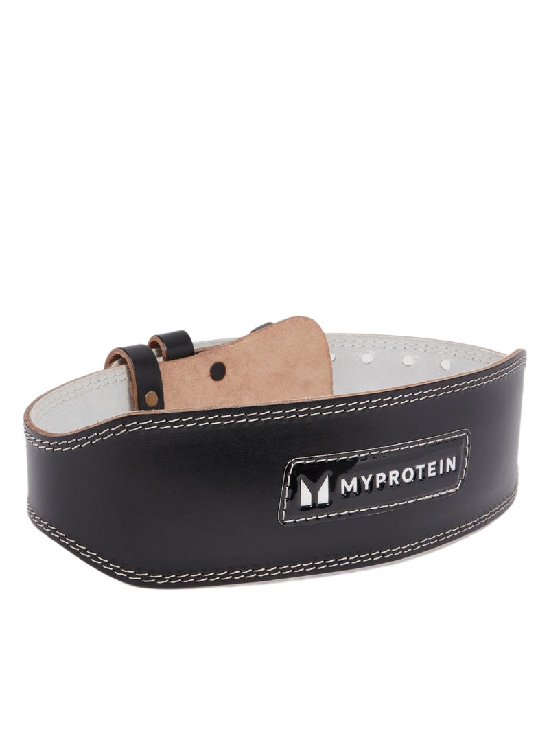 MyProtein Leather Weightlifting Belt – Premium Stability & Powerful Lower Back Support for Heavy Lifts (Size L) - Image 2