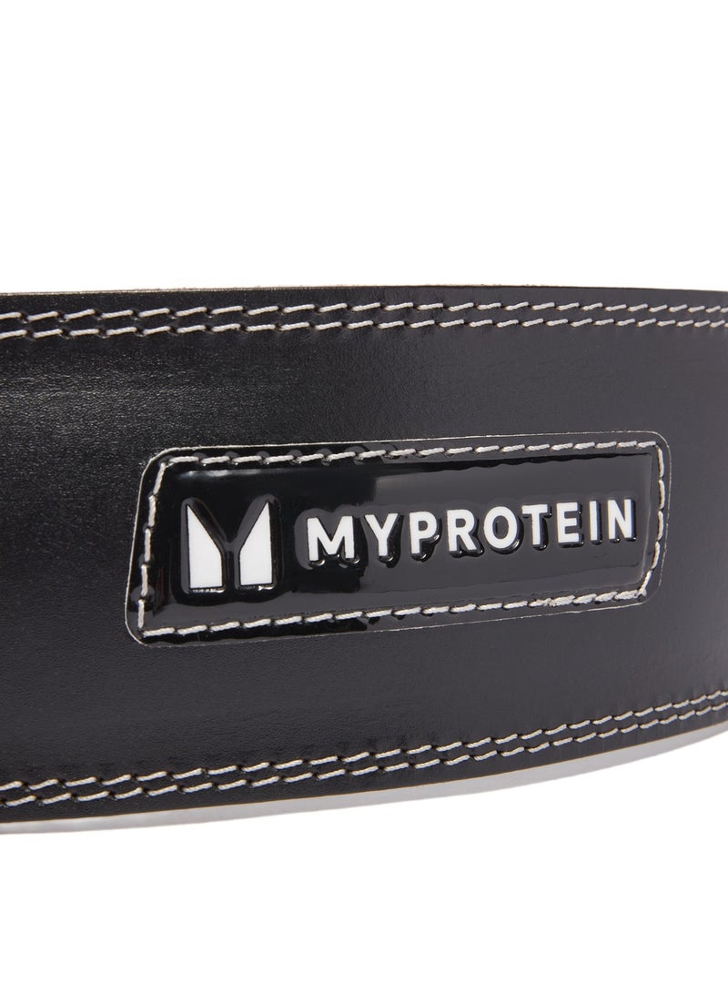 MyProtein Leather Weightlifting Belt – Premium Stability & Powerful Lower Back Support for Heavy Lifts (Size L) - Image 3