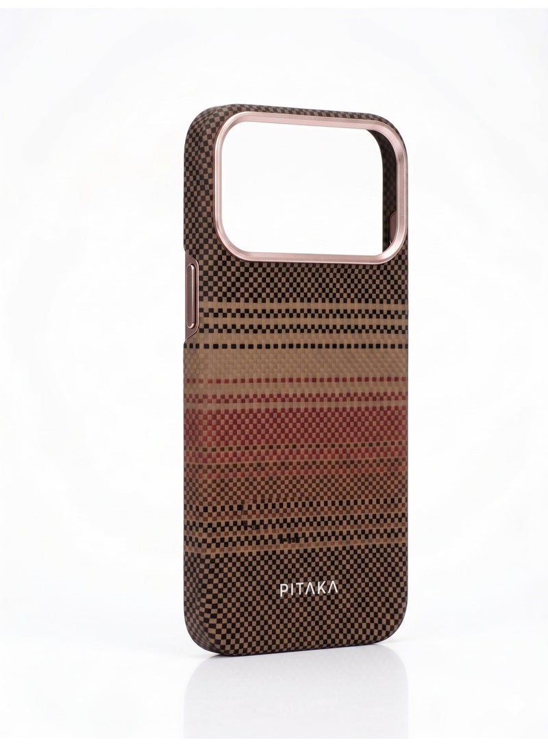 PITAKA MagSafe Compatible Ultra-Slim Case for iPhone 17 Pro Max - Premium Aramid Fiber Design - Image 2