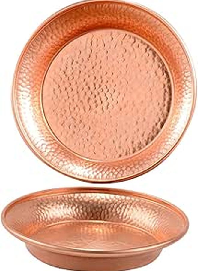 2Pcs Small Copper Offering Bowls For Yoga Meditation Home Altar Decoration - Image 1