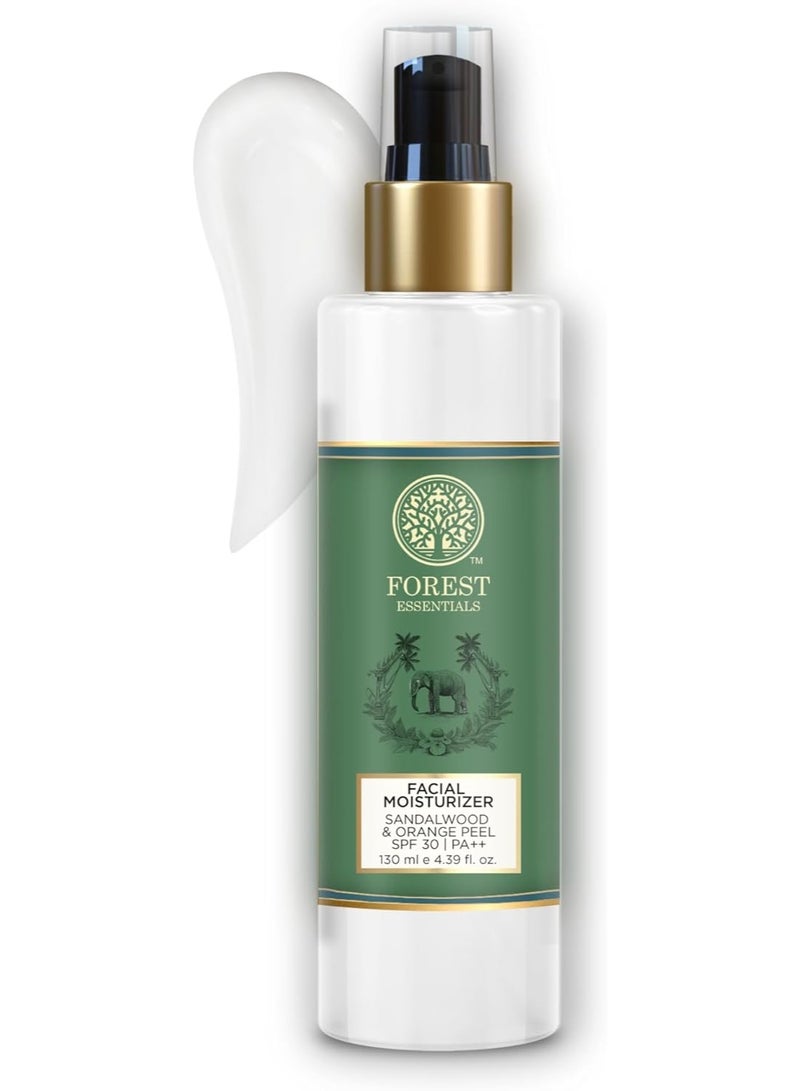 فورست اسينشالز مرطب الوجه فوريست إسينشالز بخلاصة خشب الصندل وقشر البرتقال مع عامل حماية من الشمس ٢٥ | مرطب طبيعي للوجه، مثالي للبشرة الجافة والعادية والمختلطة والدهنية | مرطب للرجال والنساء | ١٣٠ مل - Image 2