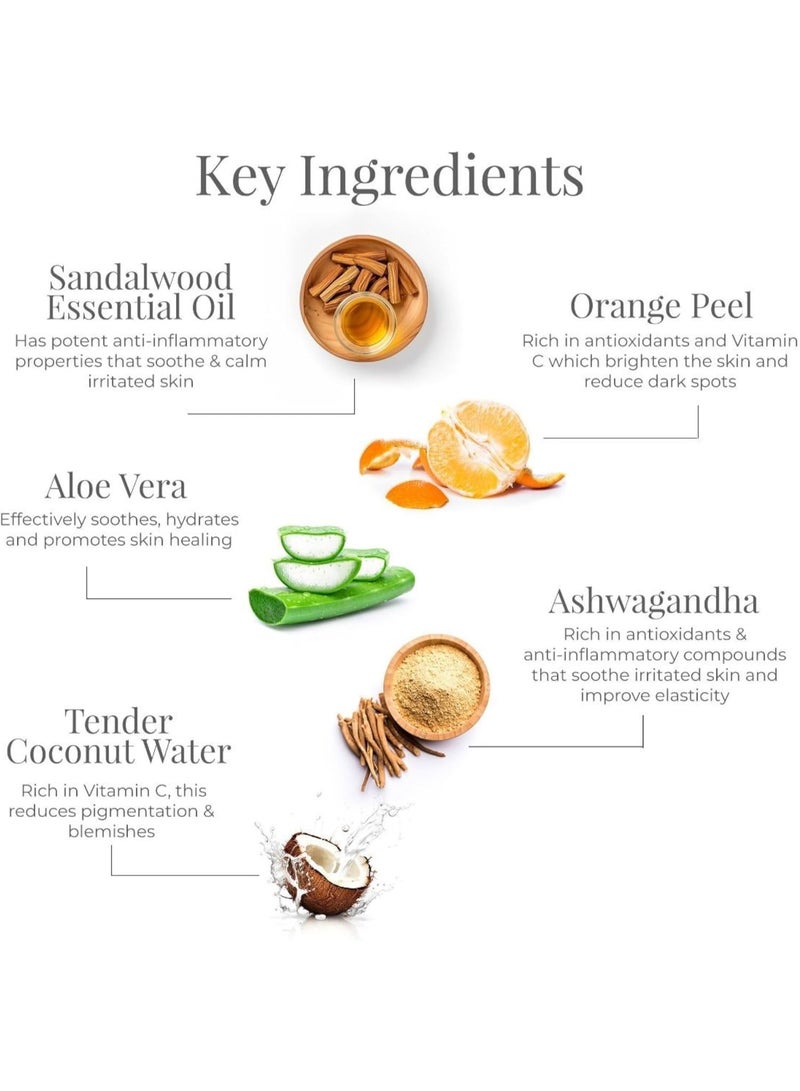 فورست اسينشالز مرطب الوجه فوريست إسينشالز بخلاصة خشب الصندل وقشر البرتقال مع عامل حماية من الشمس ٢٥ | مرطب طبيعي للوجه، مثالي للبشرة الجافة والعادية والمختلطة والدهنية | مرطب للرجال والنساء | ١٣٠ مل - Image 4