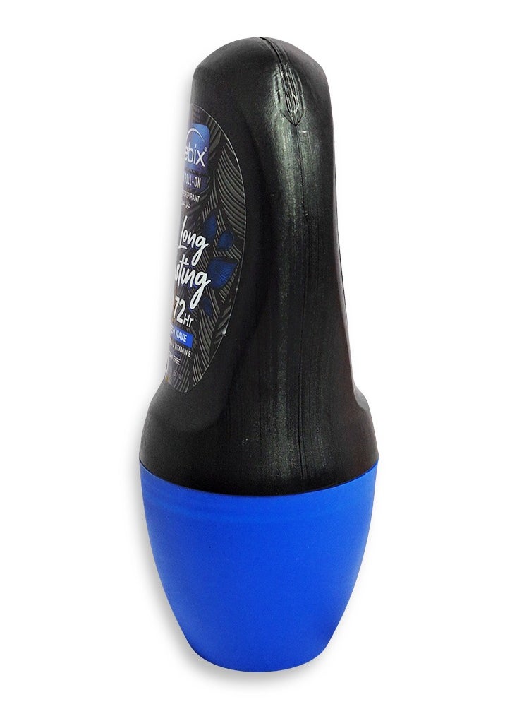 Deodorant 50 ml with glycerin and vitamin E for men does not cause stains and maintains skin health and hydration and protection from the smell of sweat that lasts up to 72 hours