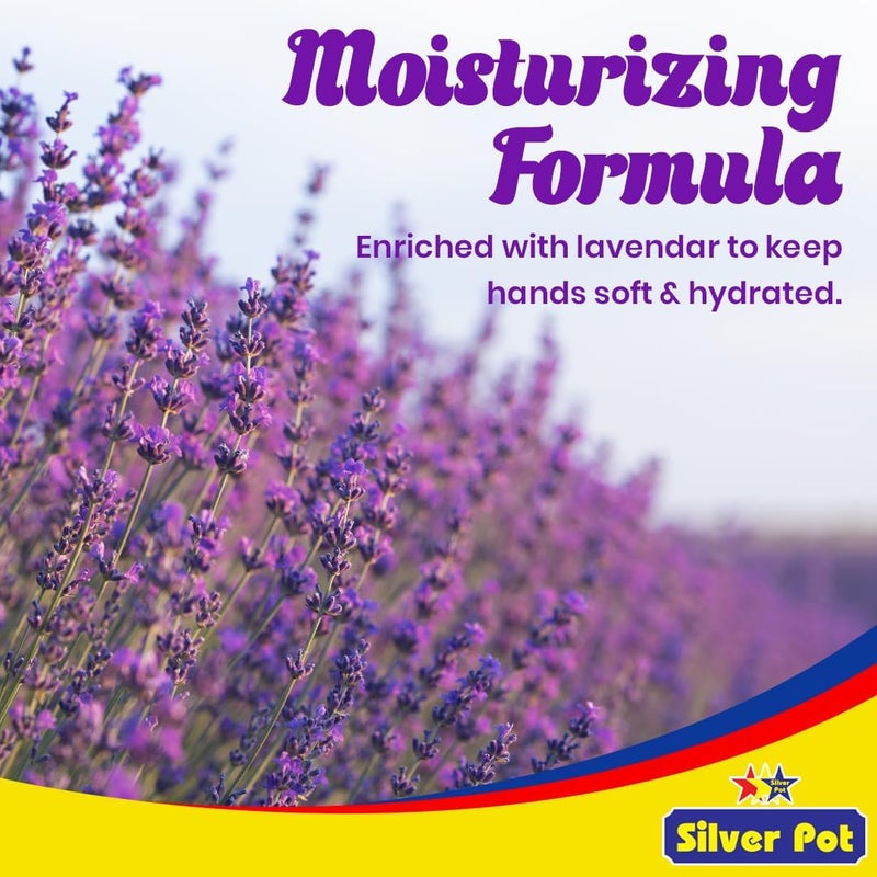Silver Pot Lavender Hand Wash Twin Pack - Image 3