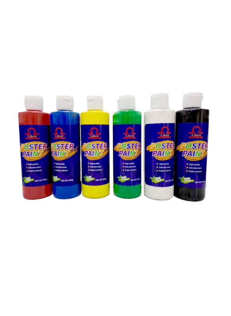 Libra Poster Paint ( Bottle Packaging) Multicolors - Image 2