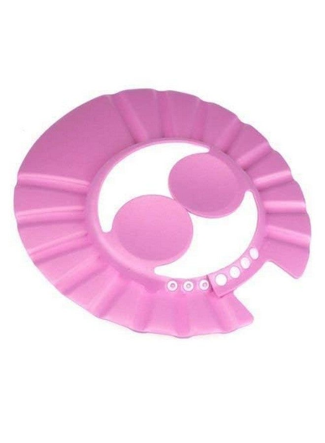 grevena Grevena Adjustable Safe Soft Bathing Baby Shower Cap Wash Hair for Children Baby Eye Ear Protector (Multicolor)  - Image 1
