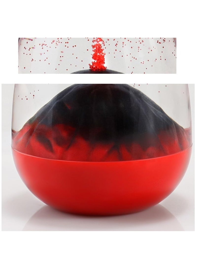 Rubik Bubbly Volcano Desk Fidget Toy for Home Office Desktop Decoration, Motion Bubble from The Bottom up to Erupt Imitation Volcanic (Blue)  - Image 4