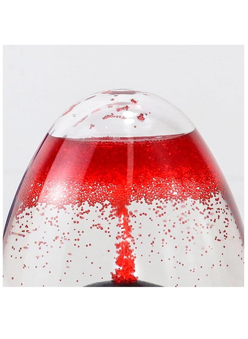 Rubik Bubbly Volcano Desk Fidget Toy for Home Office Desktop Decoration, Motion Bubble from The Bottom up to Erupt Imitation Volcanic (Blue)  - Image 3
