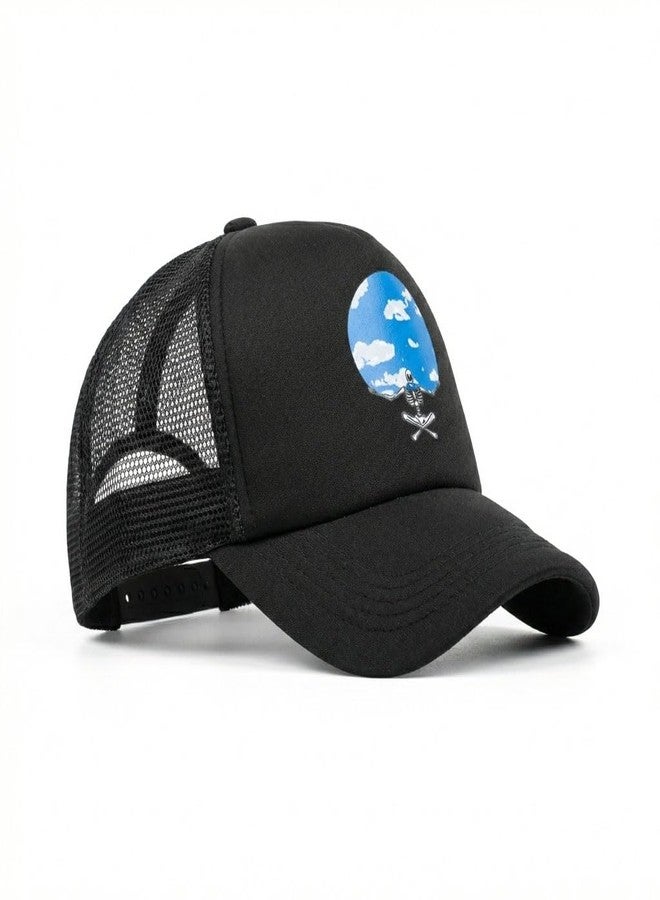 TOP TRICK Premium Graphic Design Cap with Air Mesh Back | Comfortable Cap-1pcs - Image 3