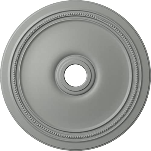 Ekena Millwork CM24DI Diane Ceiling Medallion, 24"OD x 3 5/8"ID x 1 1/4"P (Fits Canopies up to 6 1/4"), Factory Primed - Image 1