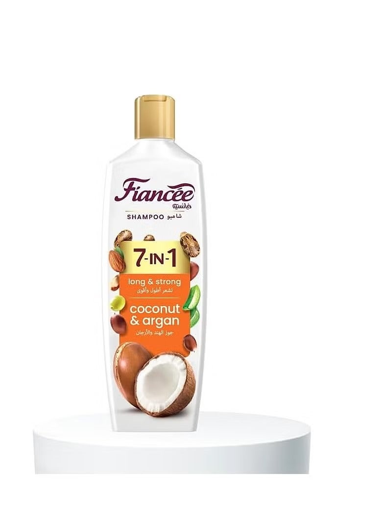 فيانسيه شامبو فيانسيه 7 في 1 - مضاد للتجعد ومنعم طبيعي للشعر المجعد - يعيد اللمعة والترطيب - غني بالمكونات الطبيعية - 175 مل - Image 1