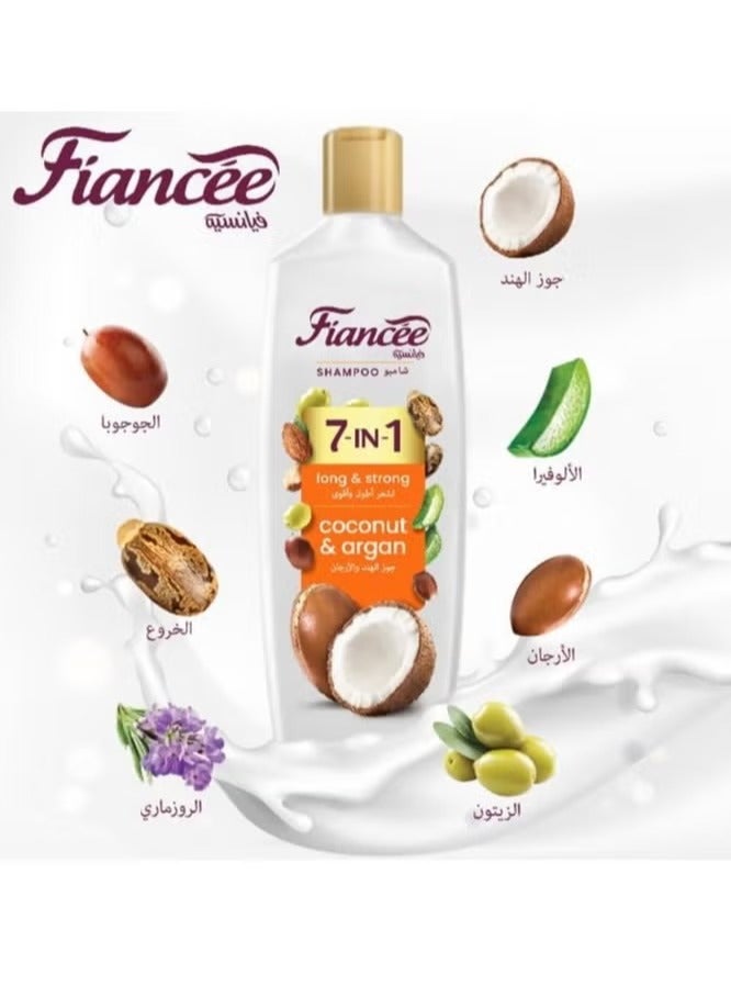 فيانسيه شامبو فيانسيه 7 في 1 - مضاد للتجعد ومنعم طبيعي للشعر المجعد - يعيد اللمعة والترطيب - غني بالمكونات الطبيعية - 175 مل - Image 4