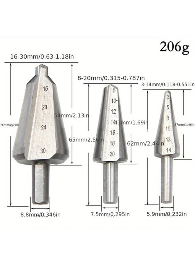 HSS Taper Drill Bit Metal Cone Cutter 16 30mm Non Electric Punch Decoration - Image 4