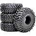 HOBBYSOUL 10 Tires 70mm Tall All Terrain Super Soft Sticky mud Tyre for RC Crawler 124 SCX24 118 TRX4M Upgrades - Image 2