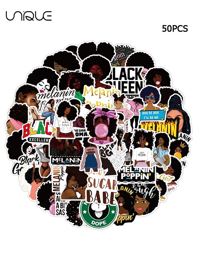 يونيك 50PCS الأوروبية والأمريكية أنثى ملصقات المغني، الفينيل ملصقات للماء لزجاجات المياه الهاتف المحمول الكمبيوتر الغيتار، هدايا للمراهقين، الفتيات، المشجعين - Image 1