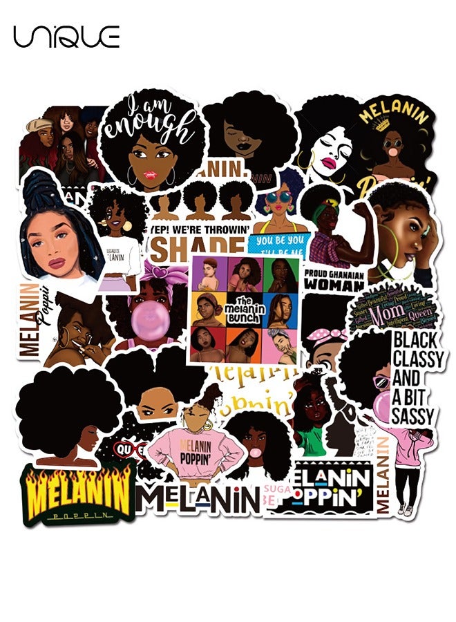 يونيك 50PCS الأوروبية والأمريكية أنثى ملصقات المغني، الفينيل ملصقات للماء لزجاجات المياه الهاتف المحمول الكمبيوتر الغيتار، هدايا للمراهقين، الفتيات، المشجعين - Image 3