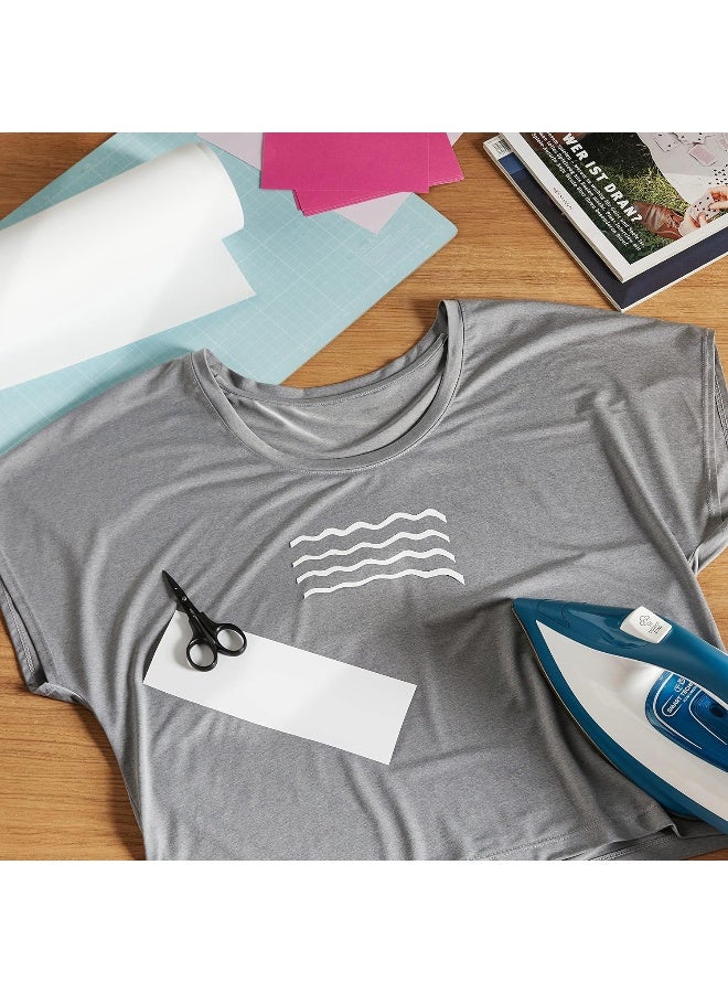 Cricut Smart Iron On  White  0.9 M (3 Ft)  Heat Transfer Vinyl Roll (Htv)  For Use With Explore 3 And Maker 3 - Image 2