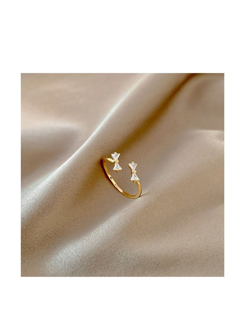 European and American Ins style open ring - Image 1