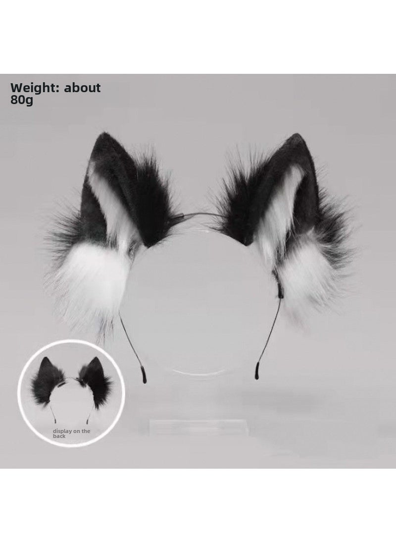 Generic - Helluva Boss Loona Cosplay Outfit Luna Ears Hair Band - Image 1