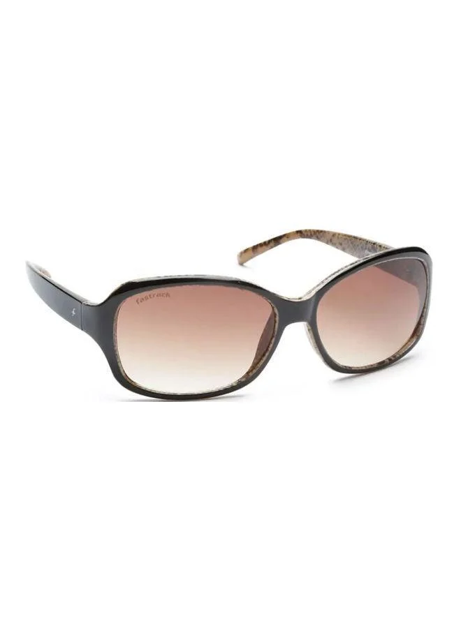 fastrack Black Bugeye Women Sunglasses (P308BR3F|58)