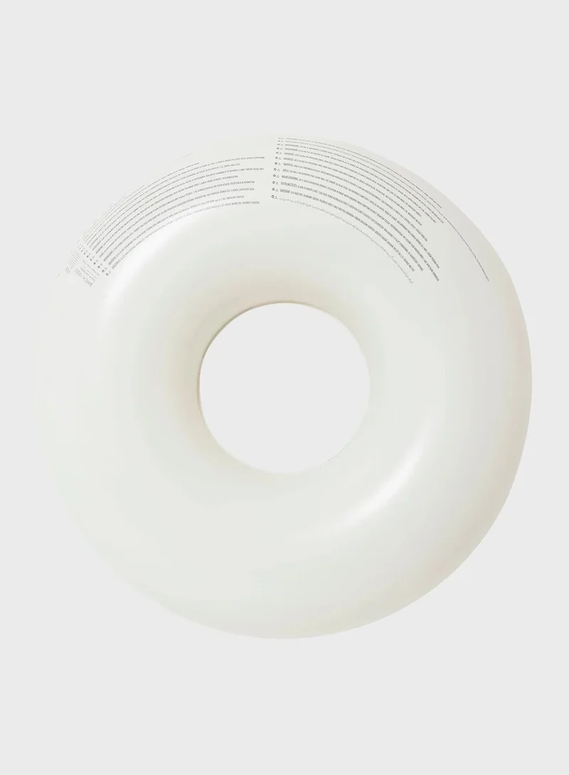 SUNNY LIFE Tube Pool Ring The Vacay Soft Olive Stripe