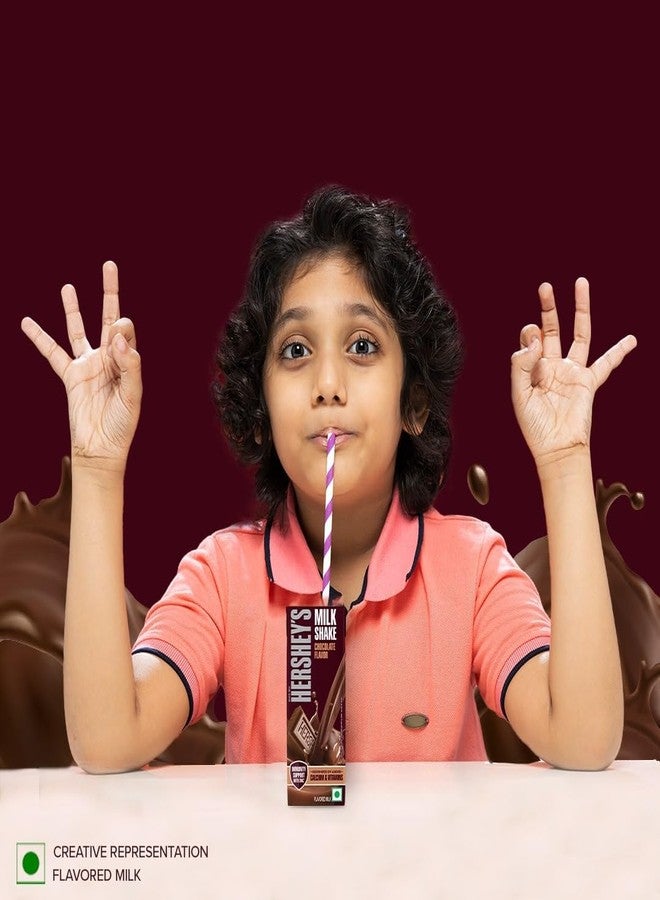 HERSHEY'S Chocolate flavored Milkshake | Enriched with Calcium | 180ml - Image 4