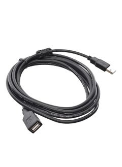 Generic 10m USB extension cable to extend the range of your existing USB cables and connect USB devices such as printers, scanners, cameras and external hard drives, supports high-speed data transfers, ensuring a reliable connection, made of long-lasting materials  - Image 1