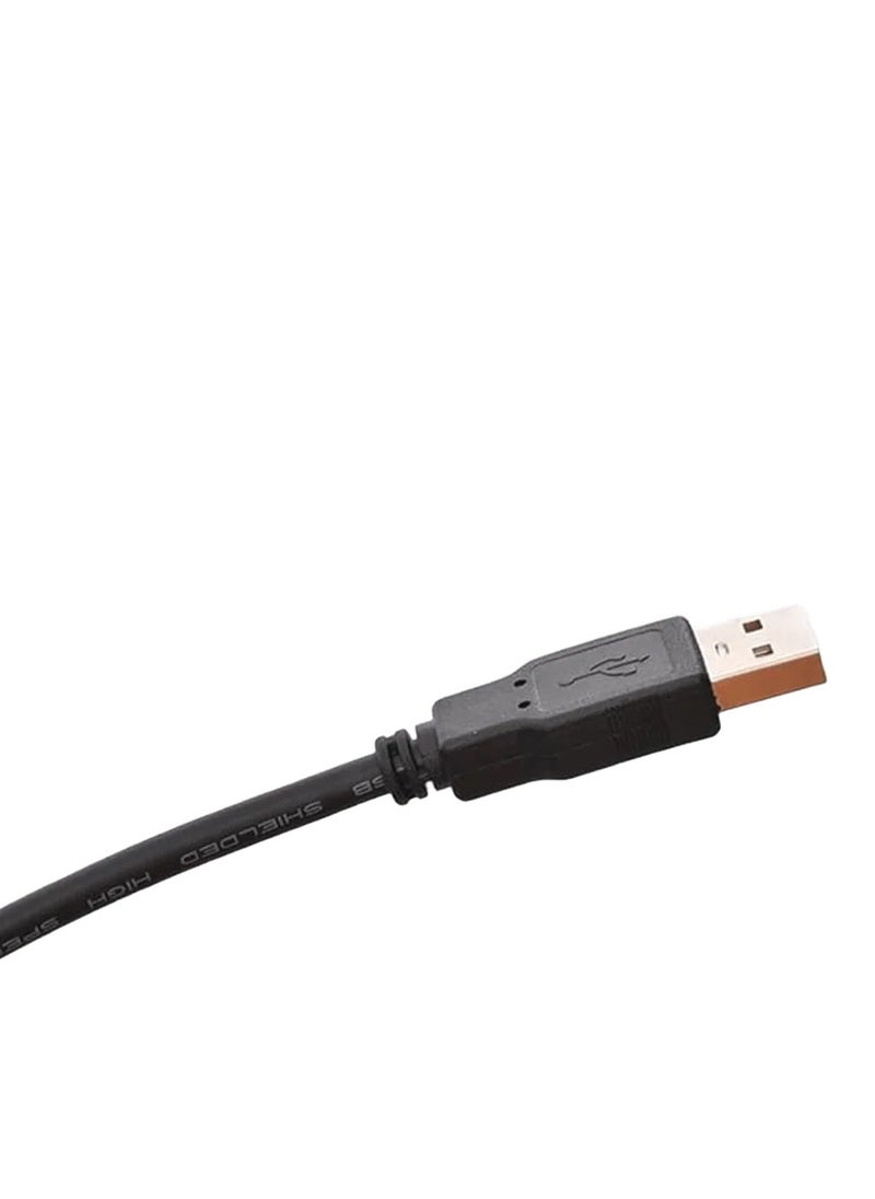 Generic - 10m USB extension cable to extend the range of your existing USB cables and connect USB devices such as printers, scanners, cameras and external hard drives, supports high-speed data transfers, ensuring a reliable connection, made of long-lasting materials - Image 1