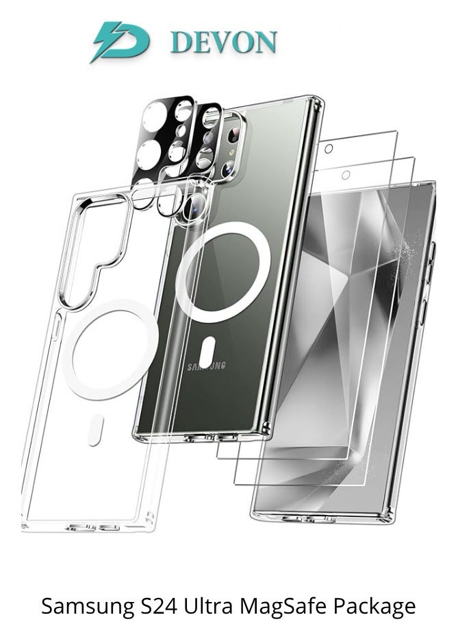 Devon Samsung S24 Ultra Privacy Protection Package [MagSafe] 10-in-1 Package: The strongest complete protection for your phone ever - Image 2