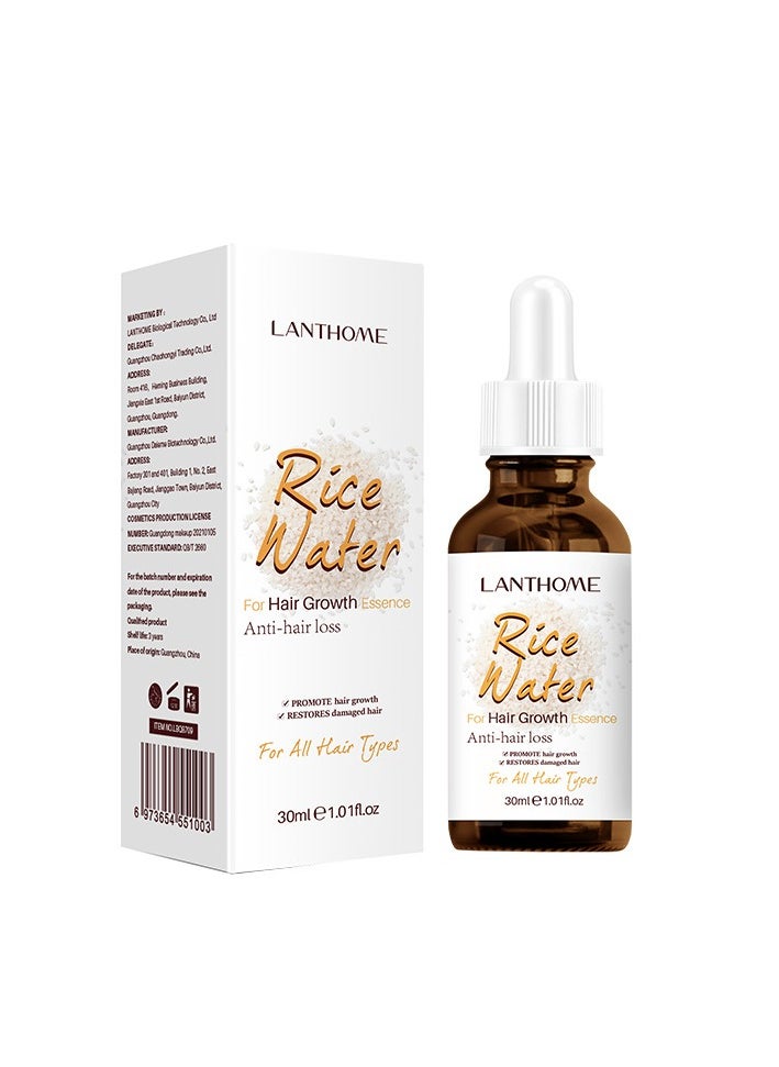 Lanthome - Hair growth with rice hair growth solution quality hair growth treatment products effective hair growth treatment for thinning and fragile hair - Image 1