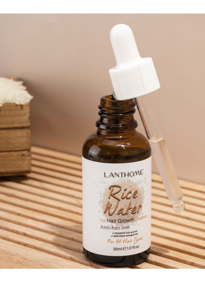 Lanthome - Hair growth with rice hair growth solution quality hair growth treatment products effective hair growth treatment for thinning and fragile hair - Image 1