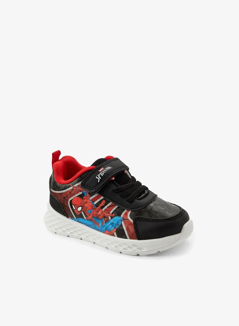Marvel Boys Spider-Man Print Ankle School Sneakers