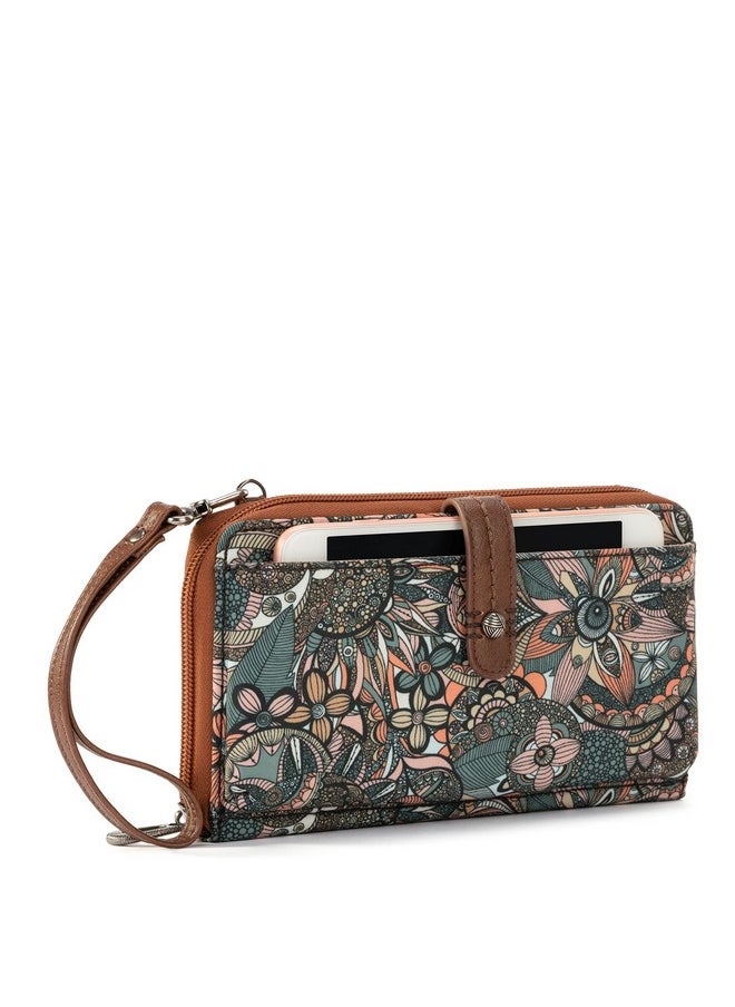 Sakroots Smartphone Crossbody Bag In Ecotwill Convertible Purse With Detachable Wristlet Strap Includes Phone Wallet Pockets Sienna Spirit Desert  - Image 1