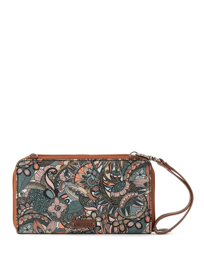 Sakroots Smartphone Crossbody Bag In Ecotwill Convertible Purse With Detachable Wristlet Strap Includes Phone Wallet Pockets Sienna Spirit Desert  - Image 4