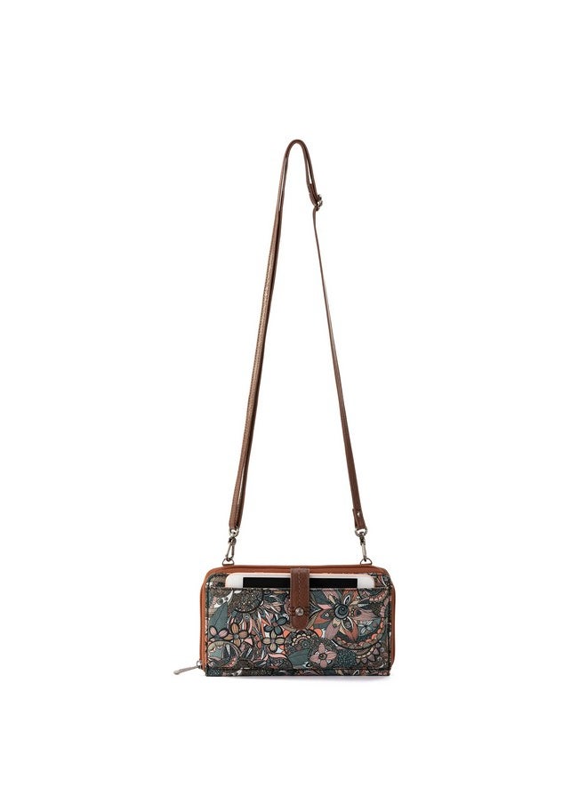 Sakroots Smartphone Crossbody Bag In Ecotwill Convertible Purse With Detachable Wristlet Strap Includes Phone Wallet Pockets Sienna Spirit Desert  - Image 3