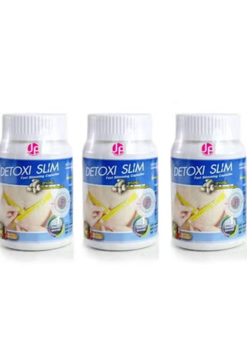 Jp Detoxi Slim 30 Capsules 3 Pieces