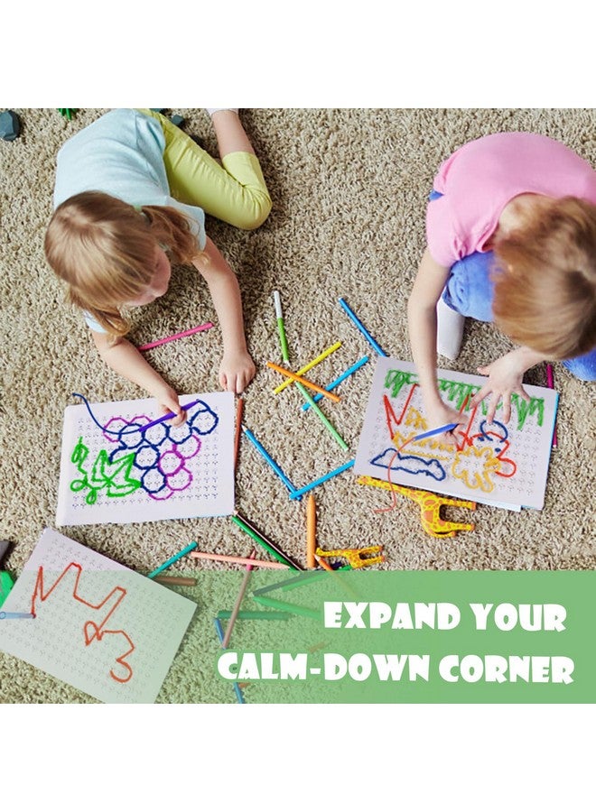 CHEROSIN Fine Motor Threading Boards for Kids - Pencil Grasp Fine Motor Toys Sensory Learning Boards for Preschooler, Calm Down Activity Therapy Toys Gifts for 3 4 5 6 Year Old Kids Boys Girls - Image 4