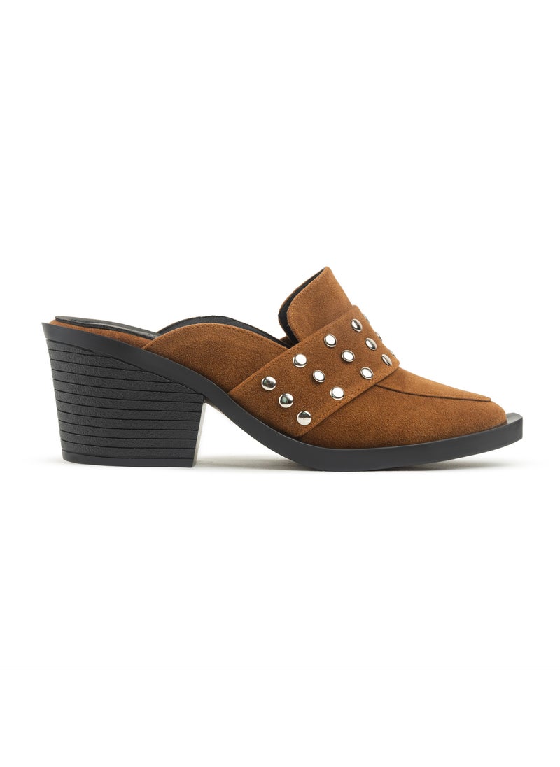 TGS Studded Band Heel Mules  - Image 2