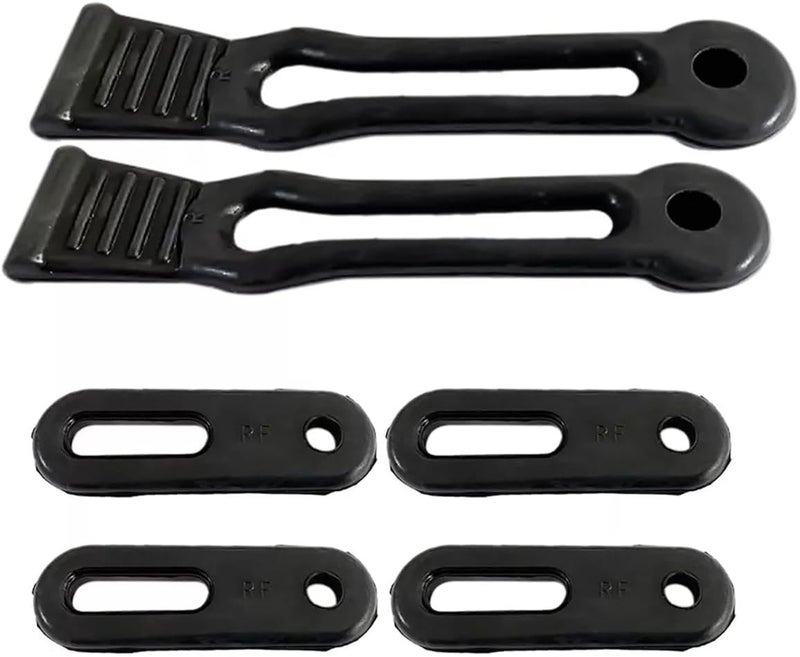 koxuyim Hood Straps Door Rubber Return Latch Kit Set - Image 3