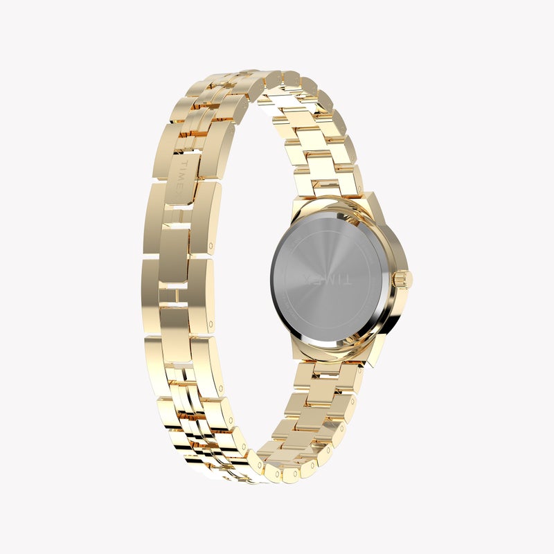 TIMEX Women’s Gold Tone Case & Bracelet with Gold Dial TW2Y38600 | Elegant Watch - Image 5