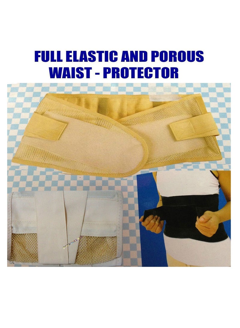 A corset suitable for fixing and supporting the position of the sick waist and protecting it from shocks, easy to use and flexible to move, size XL - Image 2