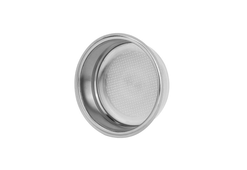 GeeAnkok سلة فلتر قهوة من الفولاذ المقاوم للصدأ 51 مم 1 كوب قهوة 51 مم سلة فلتر غير مضغوطة ذات جدار واحد