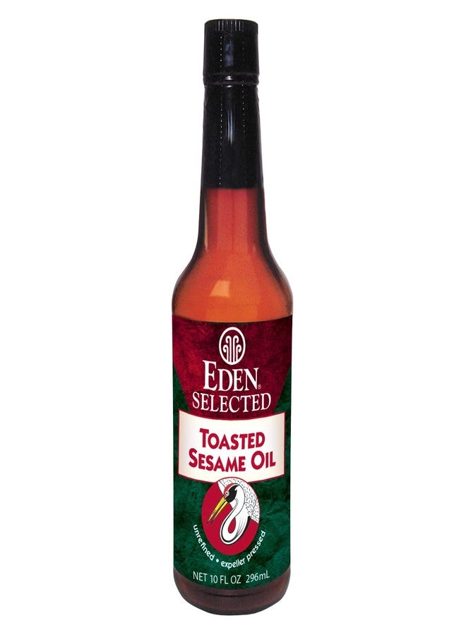 Eden Toasted Sesame Oil, Unrefined, Expeller Pressed, Product of Japan, Non-GMO, 10 fl oz - Image 1