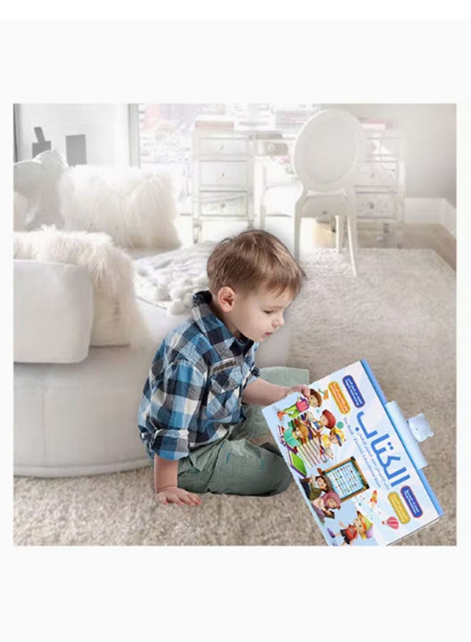 E-Book for Early Learning, Interactive Point Reading Book, Bilingual Sound Book for Preschoolers, Educational Drawing Boards for Children's Toys - Image 5