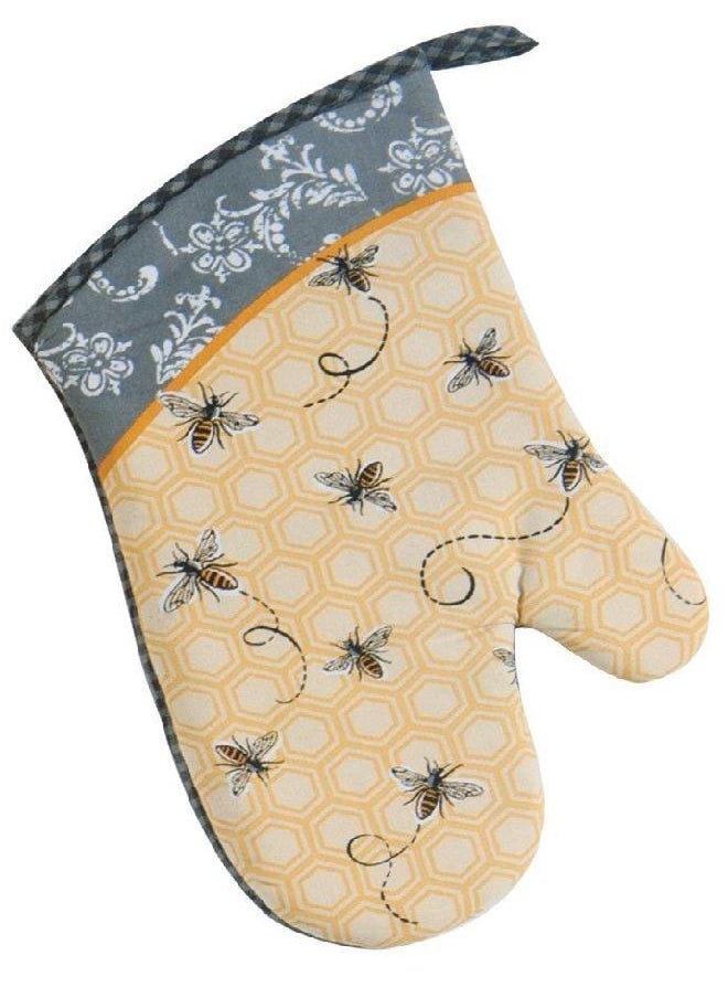 Kay Dee 4 Piece Bee Happy Kitchen Set - 2 Terry Towels, Oven Mitt, Potholder  - Image 2