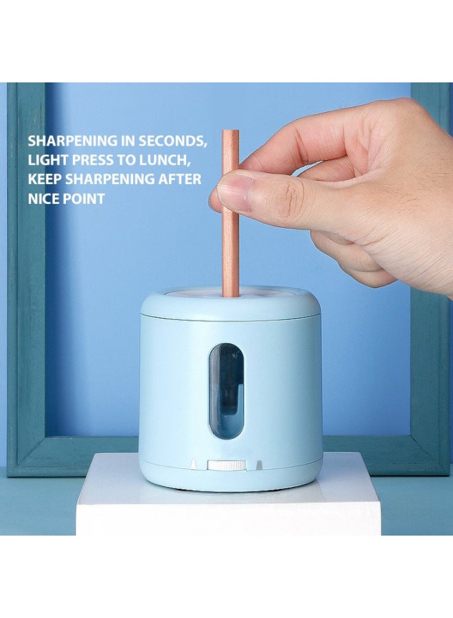 tenwin Electric Pencil Sharpener Student Semi-automatic Pencil Sharpener Tw8035 - Image 2